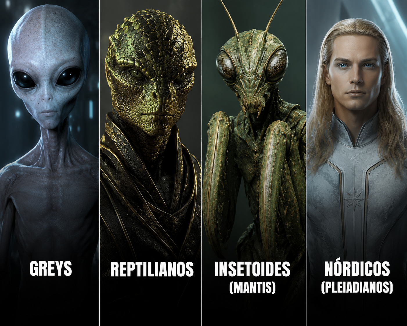 EX-PESQUISADORES LIGADOS AO GOVERNO DOS EUA AFIRMAM QUE “QUATRO ESPÉCIES ALIENÍGENAS” TERIAM SIDO RECUPERADAS EM CASOS DE UFOs