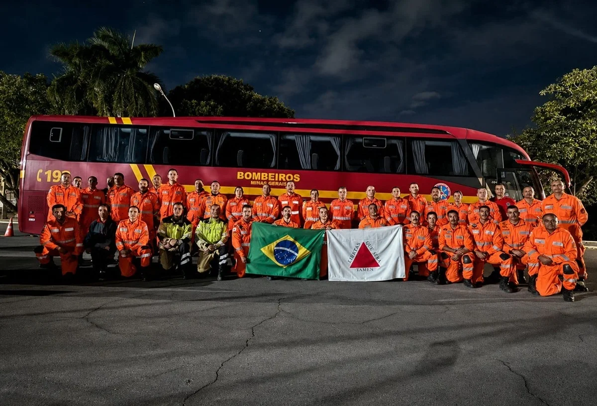 BOMBEIROS DE MG COM EXPERIÊNCIA EM BRUMADINHO E NA TURQUIA SÃO ENVIADOS À VENEZUELA