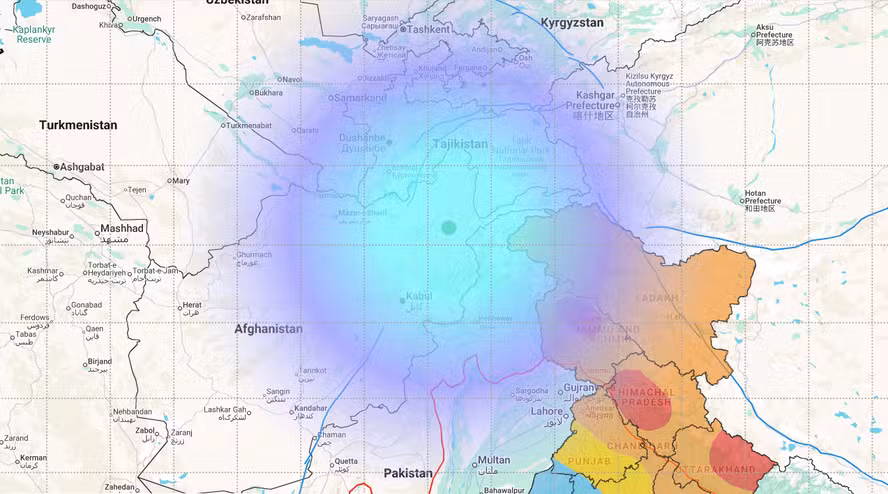 TERREMOTO DE MAGNITUDE 6,1 ATINGE O AFEGANISTÃO DIAS APÓS TRAGÉDIA NA VENEZUELA