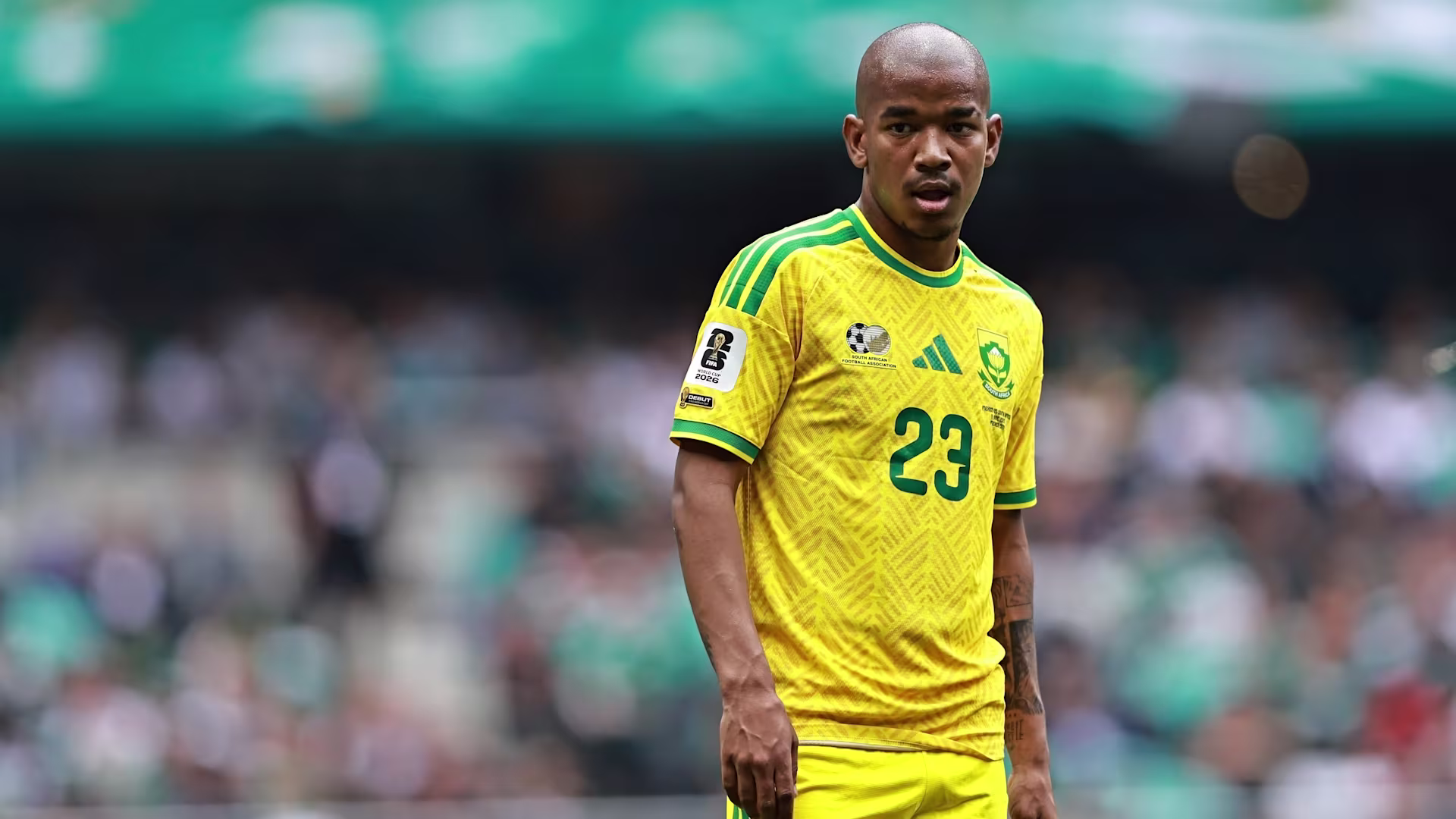 MORRE JAYDEN ADAMS, JOGADOR DA ÁFRICA DO SUL QUE DISPUTOU A COPA DO MUNDO DE 2026