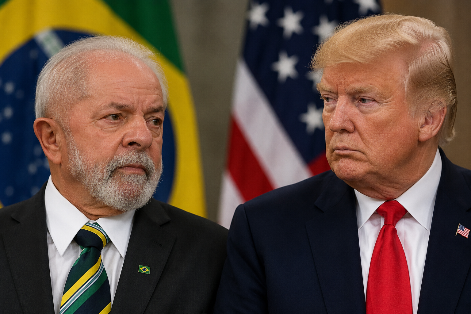 GOVERNO LULA NEGA VISTOS A ENVIADOS DE TRUMP QUE DISCUTIRIAM ELEIÇÕES NO BRASIL