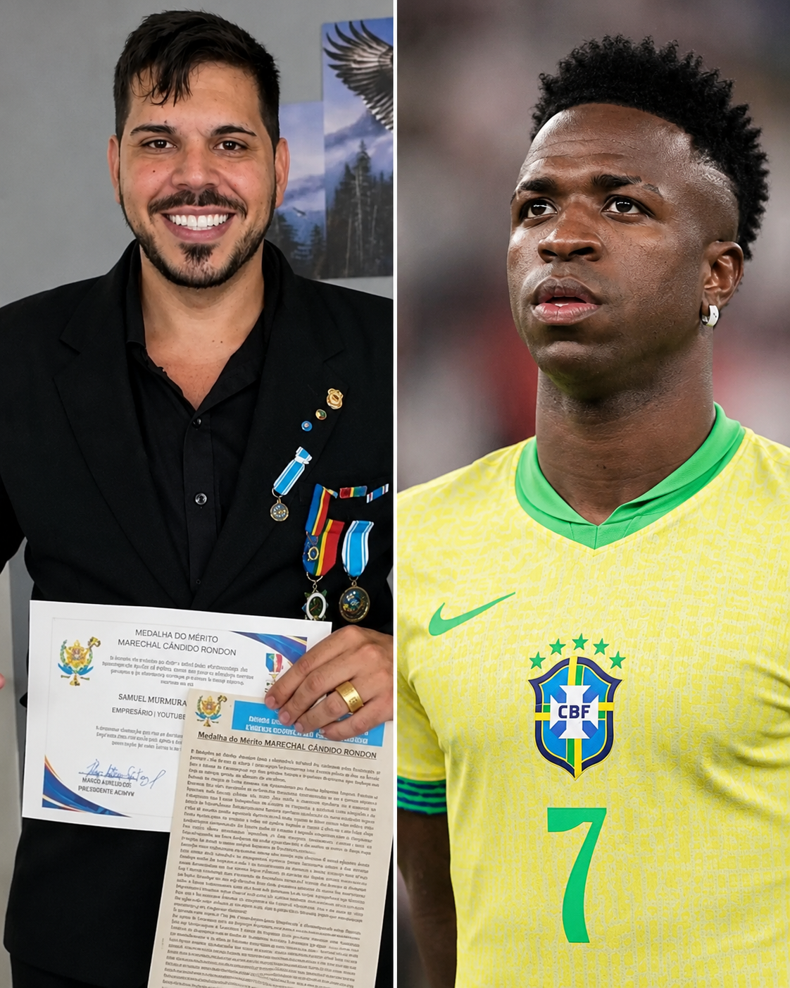 VINI JR. ACIONA A JUSTIÇA CONTRA INFLUENCIADOR APÓS ACUSAÇÕES SOBRE PÊNALTI NA COPA